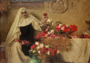 For Saint Dorothea's Day 1899 by Herbert James Draper Oil Painting