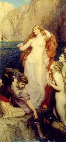 The Pearls of Aphrodite painting by Herbert James Draper