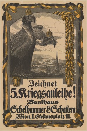 Zeichnet 5. Kriegsanleihe! by Herbert Rendl Oil Painting