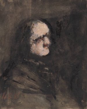 Amouk, after Goya by Hercules Brabazon Brabazon Oil Painting