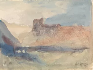 Coast near Tunis by Hercules Brabazon Brabazon Oil Painting