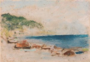 Coastal Scene by Hercules Brabazon Brabazon Oil Painting