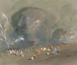 Fete Champetre by Hercules Brabazon Brabazon Oil Painting