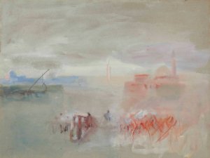 Venice; A Homage To Turner by Hercules Brabazon Brabazon Oil Painting