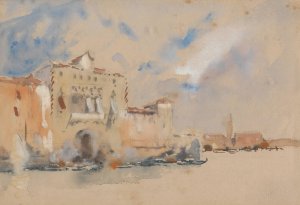 Venice by Hercules Brabazon Brabazon Oil Painting