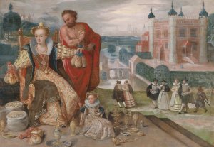 Allegory Of Covetousness by Herman Hahn Oil Painting