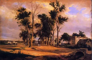 Alameda painting by Herman Lungkwitz