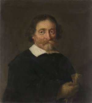 Portrait of a Man by Herman Meynderts Doncker Oil Painting