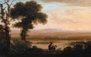 Southern River Landscape by Herman Van Swanevelt Oil Painting