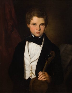 Portrait of Mieczyslaw Ostoja-Starzewski by Hermann Anschutz Oil Painting