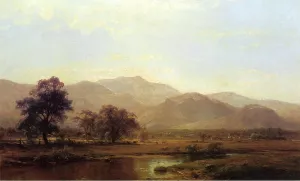 Vermont Mountain Range Oil painting by Hermann Fuechsel
