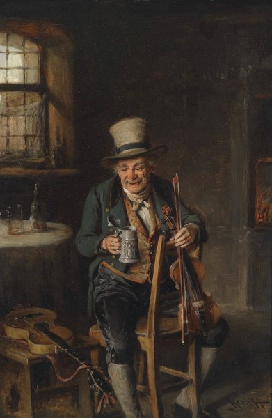 Main Product Photo of Intermezzo Painting by Hermann Kern