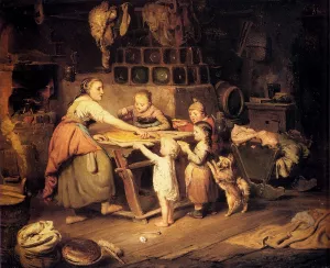 A Treat For The Children painting by Hermann Werner