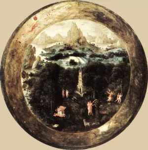 The Paradise by Herri Met De Bles Oil Painting