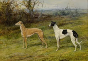 Fellow From Wales And Silvery Sand by Heywood Hardy Oil Painting