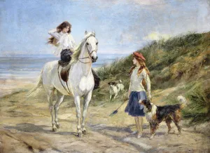 Holiday Time by Heywood Hardy - Oil Painting Reproduction