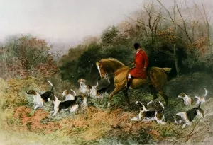 Short Cut to the Meet by Heywood Hardy Oil Painting