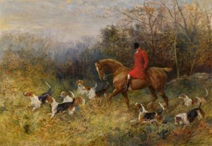 The draw by Heywood Hardy Oil Painting