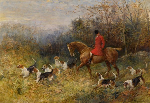 The draw by Heywood Hardy - Hand-Painted Oil Painting Reproduction