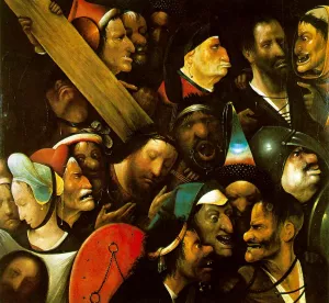 Christ Carrying the Cross Oil painting by Hieronymus Bosch