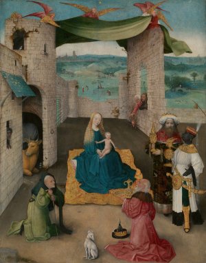 The Adoration of the Magi by Hieronymus Bosch Oil Painting