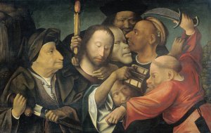 The Arrest of Christ by Hieronymus Bosch Oil Painting