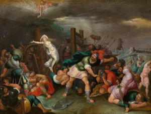 The Martyrdom of Saint Catherine of Alexandria by Hieronymus Francken II Oil Painting