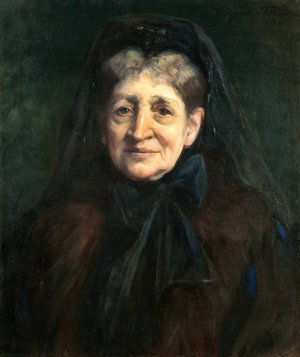 Mrs von Klingsthorst Oil painting by Hildegard Thorell