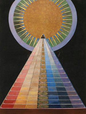 Altarpiece No. 1 Group X by Hilma Af Klint Oil Painting