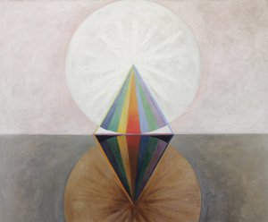 Group IX,SUW No. 12, The Swan No. 12 by Hilma Af Klint Oil Painting