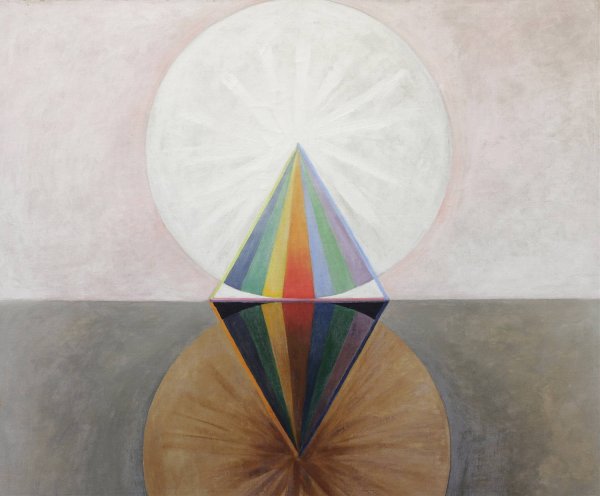 Main Product Photo of Group IX,SUW No. 12, The Swan No. 12  Painting by Hilma Af Klint
