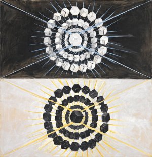 Group IX,SUW No. 8, The Swan, No. 8 by Hilma Af Klint Oil Painting