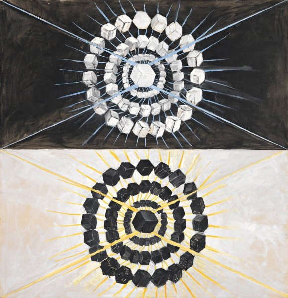Main Product Photo of Group IX,SUW No. 8, The Swan, No. 8  Painting by Hilma Af Klint