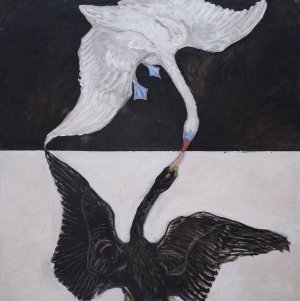 Group IX-SUW, The Swan, No. 1 by Hilma Af Klint Oil Painting