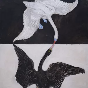 Group IX-SUW, The Swan, No. 1 by Hilma Af Klint Oil Painting