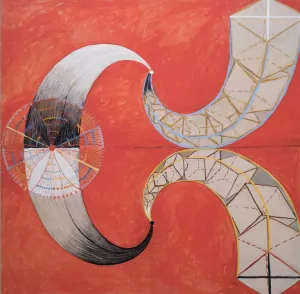 Group IX-SUW, The Swan, No. 9 by Hilma Af Klint Oil Painting