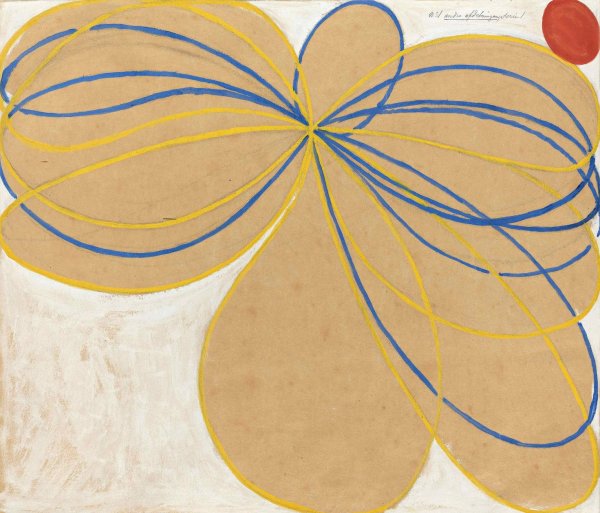 Main Product Photo of The Seven-Pointed Star No. 1  Painting by Hilma Af Klint