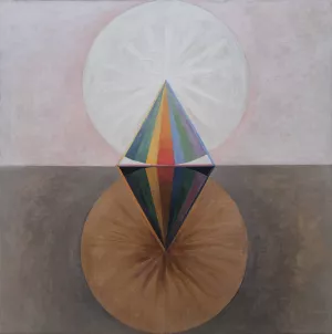 The Swan, No. 12, Group IX-SUW by Hilma Af Klint Oil Painting