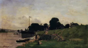 Le Depart Pour la Promenade by Hippolyte Camille Delpy Le Depart Pour la Promenade Oil painting by Hippolyte Camille Delpy