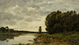 Les Lavandieres by Hippolyte Camille Delpy - Oil Painting Reproduction