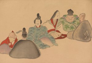 Korin gafu, Pl.03 by Hochu Nakamura Oil Painting