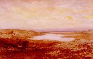 Newport Neck Oil painting by Homer Dodge Martin
