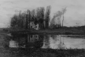 Old Manor of Criqueboeuf by Homer Dodge Martin - Oil Painting Reproduction