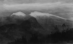 The White Mountains, from Randolph Hill by Homer Dodge Martin - Oil Painting Reproduction