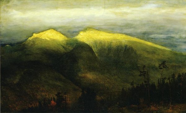 White Mountains, from Randolph Hill by Homer Dodge Martin - Hand-Painted Oil Painting Reproduction