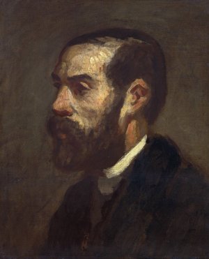 Hippolyte Lavoignat by Honore Daumier (Follower) Oil Painting