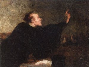Barrister by Honore Daumier Oil Painting