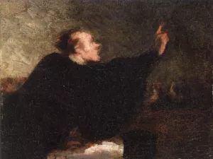 Barrister by Honore Daumier Oil Painting