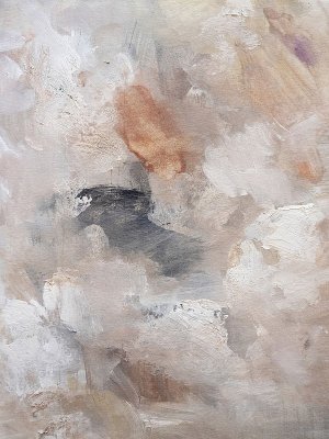 Cradled Oil painting by Hope Bainbridge