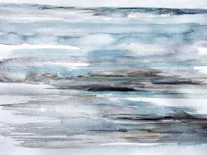 Nordic Skies Oil painting by Hope Bainbridge